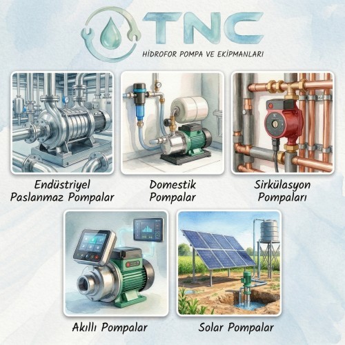 Su Pompa Çeşitleri